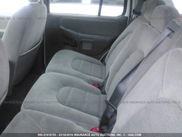 1FMZU73E55UA51730 - 2005 FORD EXPLORER XLT/XLT SPORT/NBX 白色 照片 8