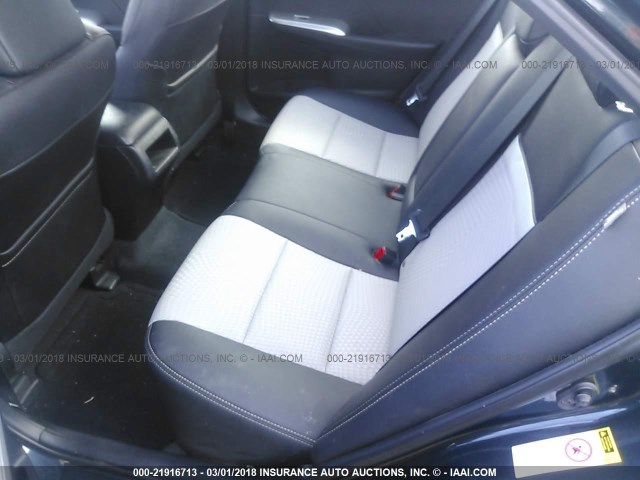 4T1BF1FKXDU273172 - 2013 TOYOTA CAMRY L/SE/LE/XLE 黑色 照片 8