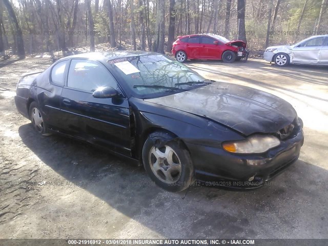 2G1WX12K649245402 - 2004 CHEVROLET MONTE CARLO SS 黑色 照片 1