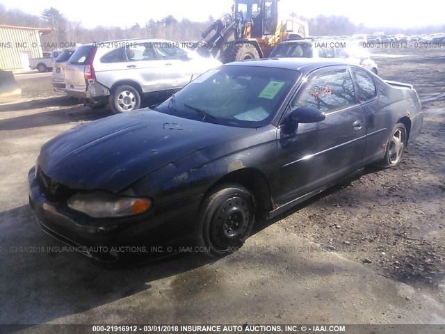 2G1WX12K649245402 - 2004 CHEVROLET MONTE CARLO SS 黑色 照片 2
