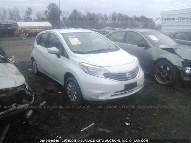 3N1CE2CP1FL428290 - 2015 NISSAN VERSA NOTE S/S PLUS/SV/SL/SR WHITE photo 1