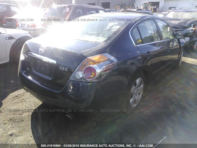 1N4AL21E17N439812 - 2007 NISSAN ALTIMA 2.5/2.5S BLUE photo 4