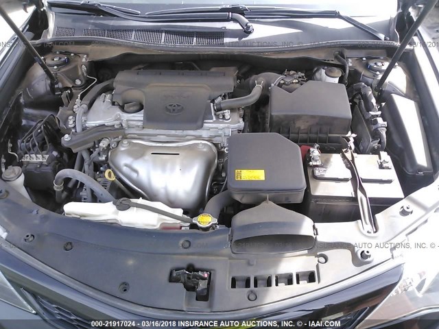 4T1BF1FK9EU425668 - 2014 TOYOTA CAMRY L/SE/LE/XLE 黑色 照片 10