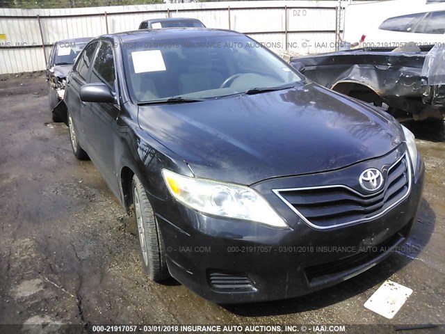 4T4BF3EKXAR017337 - 2010 TOYOTA CAMRY SE/LE/XLE BLACK photo 1