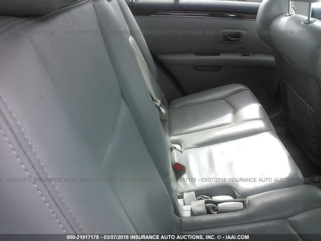 1GYEE437280164153 - 2008 CADILLAC SRX GRAY photo 8