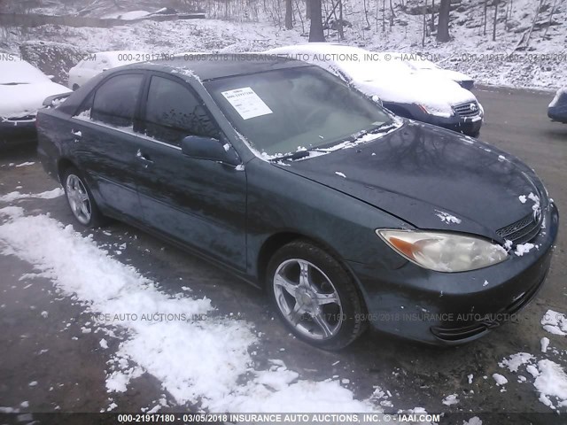 JTDBE32K030207423 - 2003 TOYOTA CAMRY LE/XLE Կանաչ լուսանկար 1
