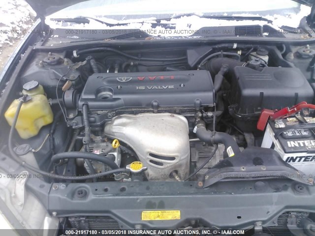 JTDBE32K030207423 - 2003 TOYOTA CAMRY LE/XLE Կանաչ լուսանկար 10