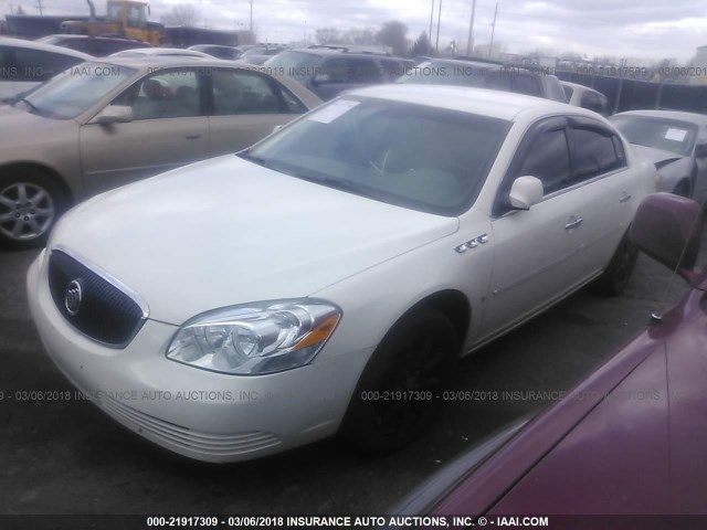 1G4HD57216U147582 - 2006 BUICK LUCERNE CXL WHITE photo 2