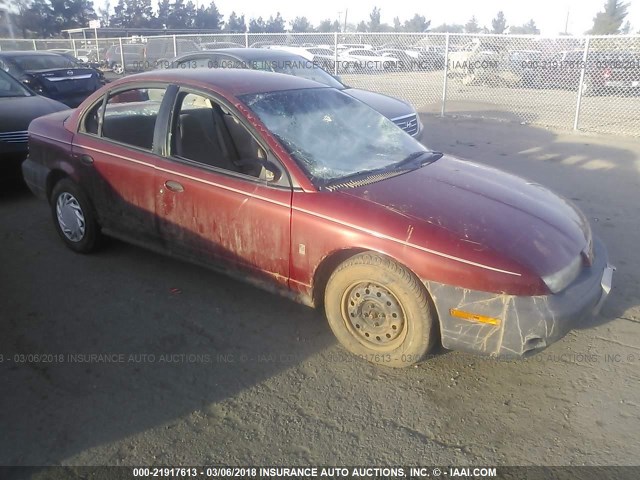 1G8ZH5287XZ370264 - 1999 SATURN SL1 RED photo 1