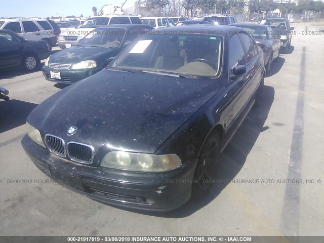 WBADT43453G032451 - 2003 BMW 525 I AUTOMATIC BLACK photo 2