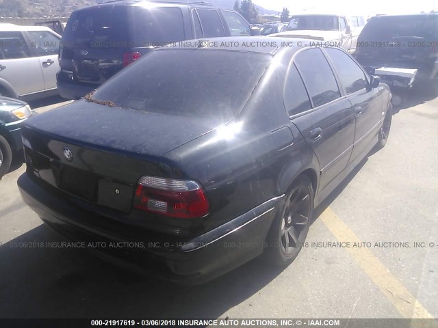 WBADT43453G032451 - 2003 BMW 525 I AUTOMATIC BLACK photo 4