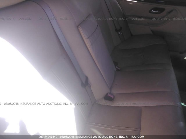 WBADT43453G032451 - 2003 BMW 525 I AUTOMATIC BLACK photo 8