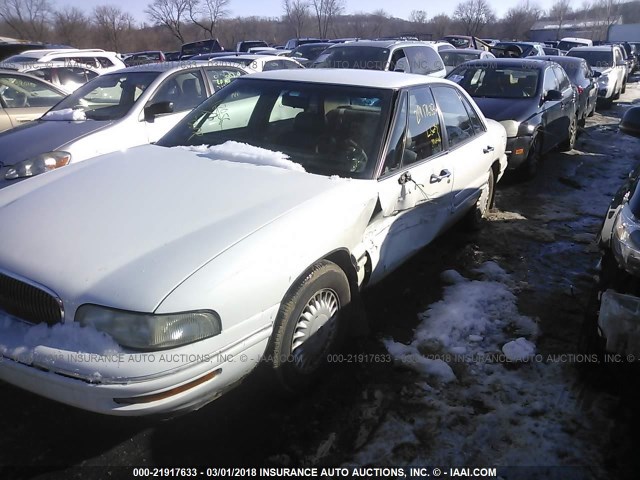 1G4HR52K2VH400098 - 1997 BUICK LESABRE LIMITED WHITE photo 2