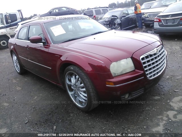 2C3KA53G87H777323 - 2007 CHRYSLER 300 TOURING RED photo 1