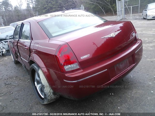 2C3KA53G87H777323 - 2007 CHRYSLER 300 TOURING RED photo 3