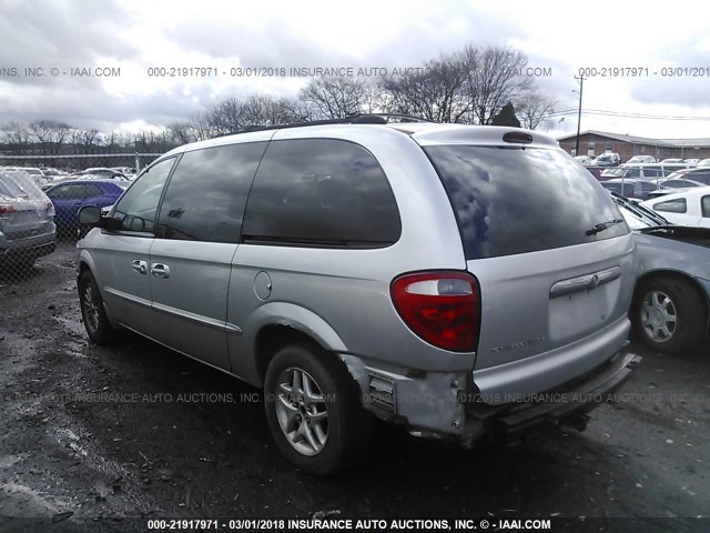 2C8GP44G41R104151 - 2001 CHRYSLER TOWN & COUNTRY LX SILVER photo 3