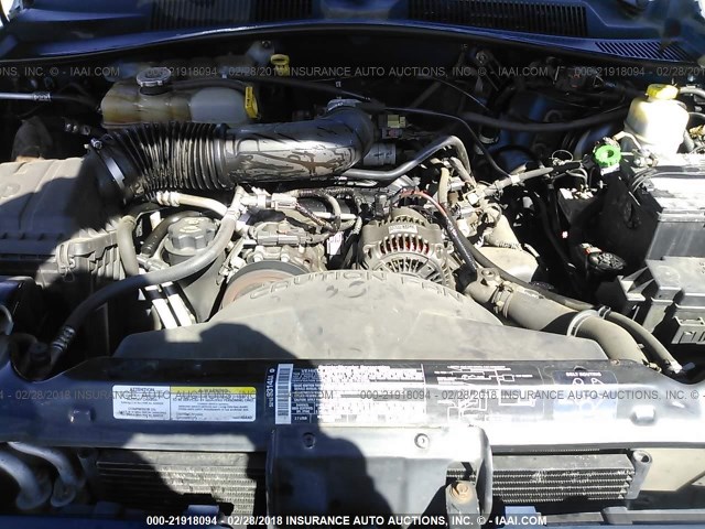 1J4GL48KX5W603023 - 2005 JEEP LIBERTY SPORT Mavi foto 10