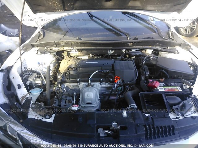 1HGCR2F54GA116504 - 2016 HONDA ACCORD SPORT 白色 照片 10
