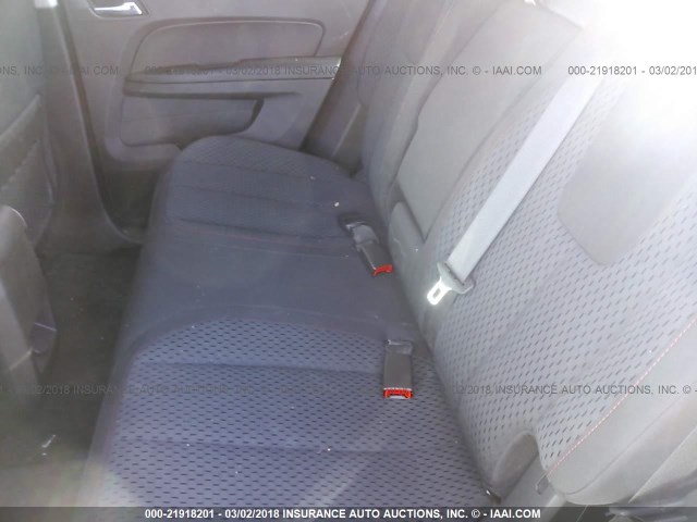 1GNALAEK1EZ101148 - 2014 CHEVROLET EQUINOX LS WHITE photo 8