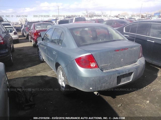 1G1AF5F57A7170280 - 2010 CHEVROLET COBALT 2LT BLUE photo 3