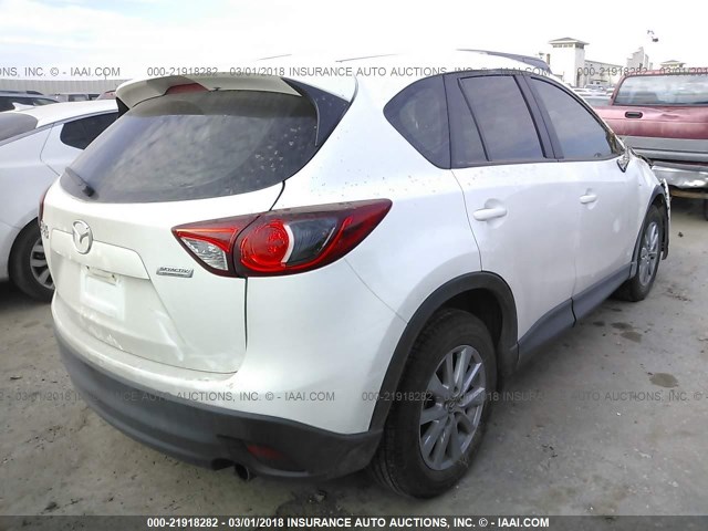 JM3KE2BY9G0913057 - 2016 MAZDA CX-5 SPORT WHITE photo 4