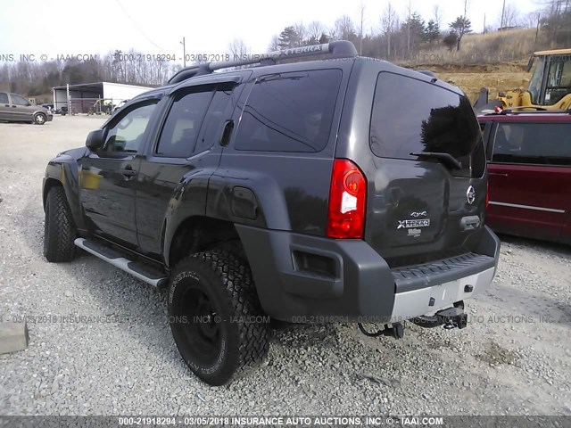 5N1AN0NW7EN800819 - 2014 NISSAN XTERRA X/S/PRO-4X GRAY photo 3