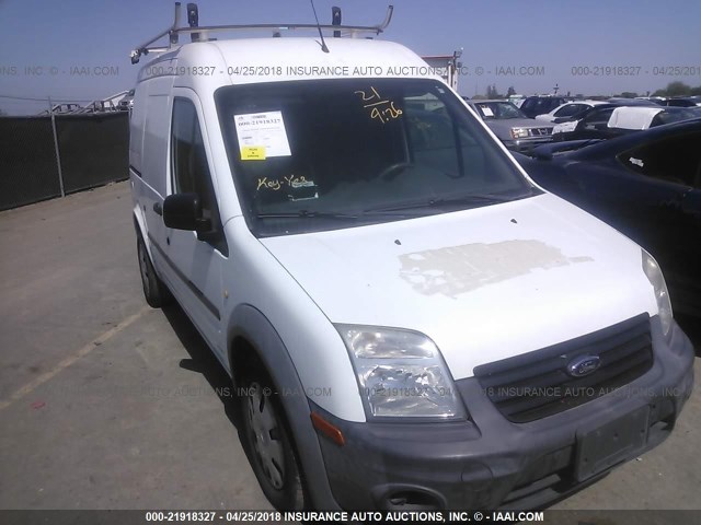 NM0LS7CN3DT141914 - 2013 FORD TRANSIT CONNECT XL WHITE photo 1