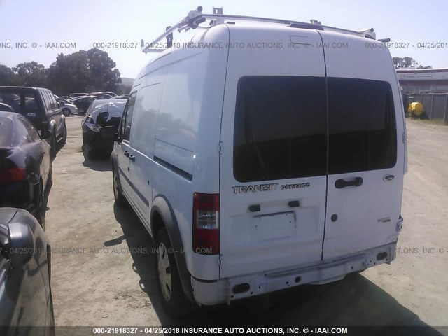 NM0LS7CN3DT141914 - 2013 FORD TRANSIT CONNECT XL WHITE photo 3