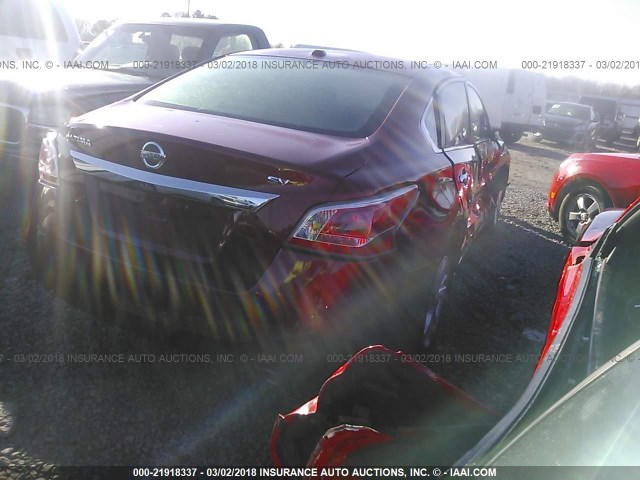 1N4AL3AP4FC227178 - 2015 NISSAN ALTIMA 2.5/S/SV/SL RED photo 4