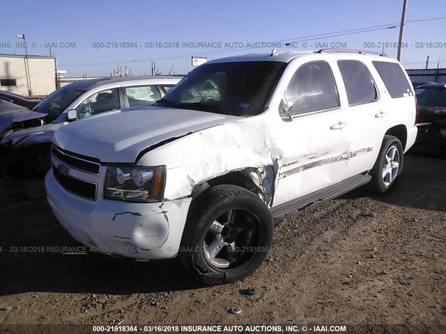 1GNFC13J58R198990 - 2008 CHEVROLET TAHOE C1500 WHITE photo 2