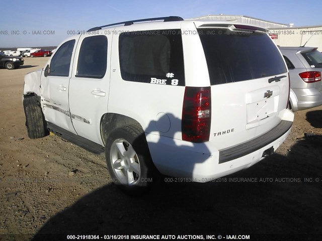 1GNFC13J58R198990 - 2008 CHEVROLET TAHOE C1500 WHITE photo 3