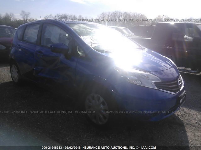 3N1CE2CP4GL360780 - 2016 NISSAN VERSA NOTE S/S PLUS/SV/SL/SR BLUE photo 1