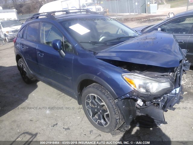 JF2GPAKC4D2882227 - 2013 SUBARU XV CROSSTREK 2.0 LIMITED BLUE photo 1