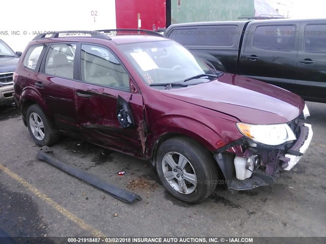JF2SH6BC3AG805464 - 2010 SUBARU FORESTER XS Qırmızı foto 1