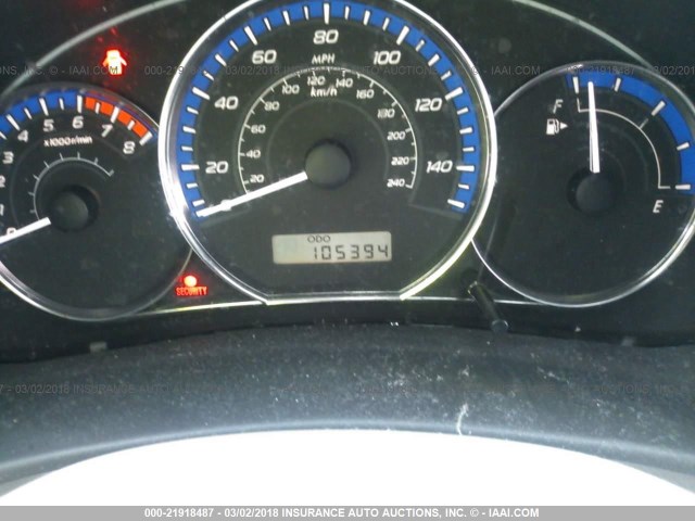 JF2SH6BC3AG805464 - 2010 SUBARU FORESTER XS Qırmızı foto 7