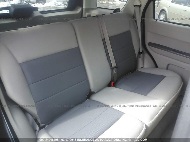 1FMCU93168KD07985 - 2008 FORD ESCAPE XLT RED photo 8