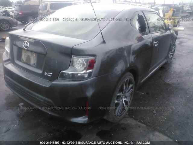 JTKJF5C71GJ021218 - 2016 TOYOTA SCION TC 黑色 照片 4