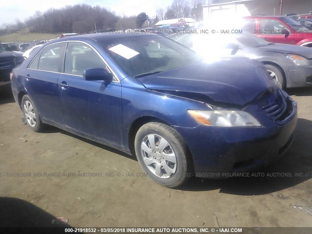 4T1BE46K89U358376 - 2009 TOYOTA CAMRY SE/LE/XLE BLUE photo 1