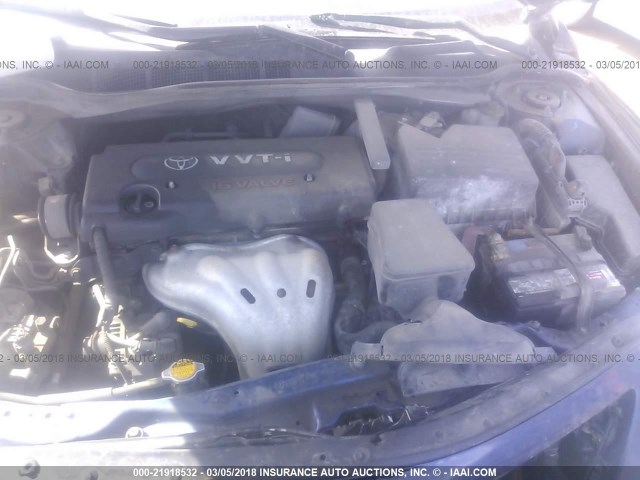 4T1BE46K89U358376 - 2009 TOYOTA CAMRY SE/LE/XLE BLUE photo 10