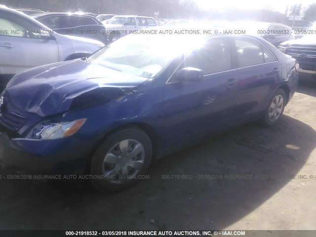 4T1BE46K89U358376 - 2009 TOYOTA CAMRY SE/LE/XLE BLUE photo 2