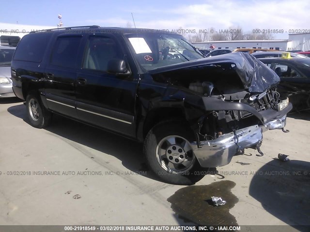 1GNFK16Z13J109427 - 2003 CHEVROLET SUBURBAN K1500 BLACK photo 1