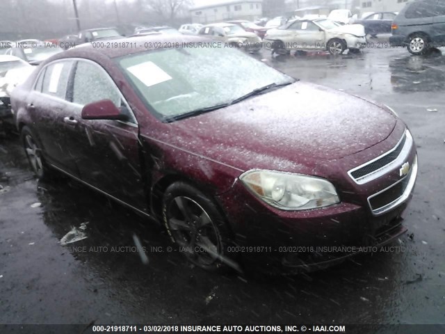 1G1ZJ57B29F136979 - 2009 CHEVROLET MALIBU 2LT BURGUNDY photo 1