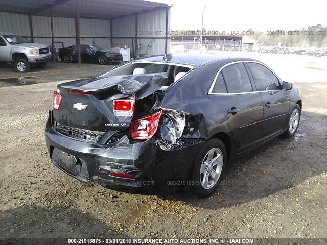 1G11B5SL9EF165545 - 2014 CHEVROLET MALIBU LS 黑色 照片 4