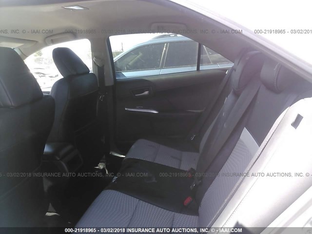 4T1BF1FK3CU526380 - 2012 TOYOTA CAMRY SE/LE/XLE WHITE photo 8