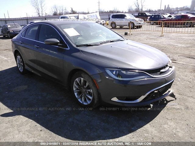 1C3CCCCB4FN549509 - 2015 CHRYSLER 200 C BLACK photo 1