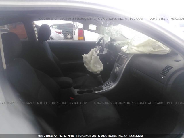 JTKDE177170145319 - 2007 TOYOTA SCION TC 白色 照片 5