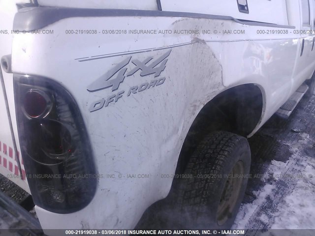 1FTSW31L2YEA77629 - 2000 FORD F350 SRW SUPER DUTY WHITE photo 6