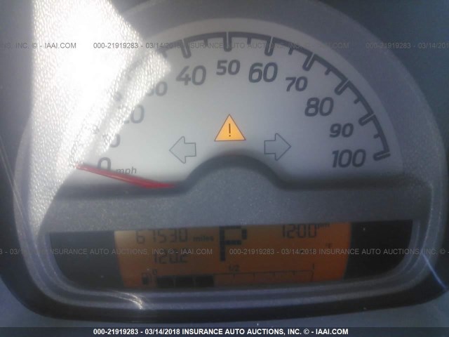 WMEEJ31X78K187562 - 2008 SMART FORTWO PURE/PASSION SILVER photo 7