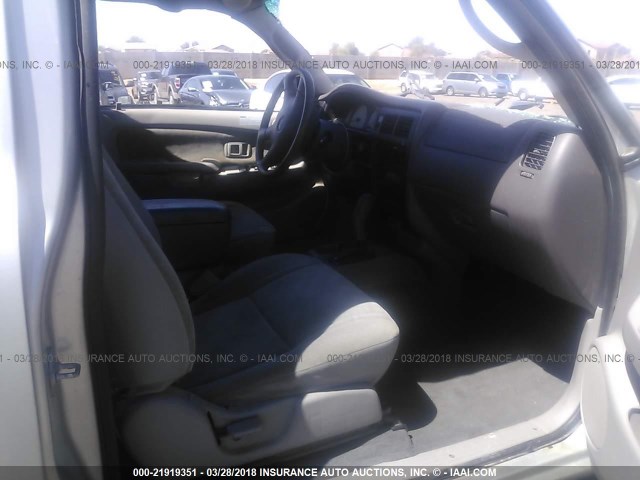 5TESN92N23Z233700 - 2003 TOYOTA TACOMA XTRACAB PRERUNNER ვერცხლისფერი ფოტო 5