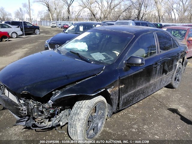 1YVHP80D565M53066 - 2006 MAZDA 6 S BLACK photo 6